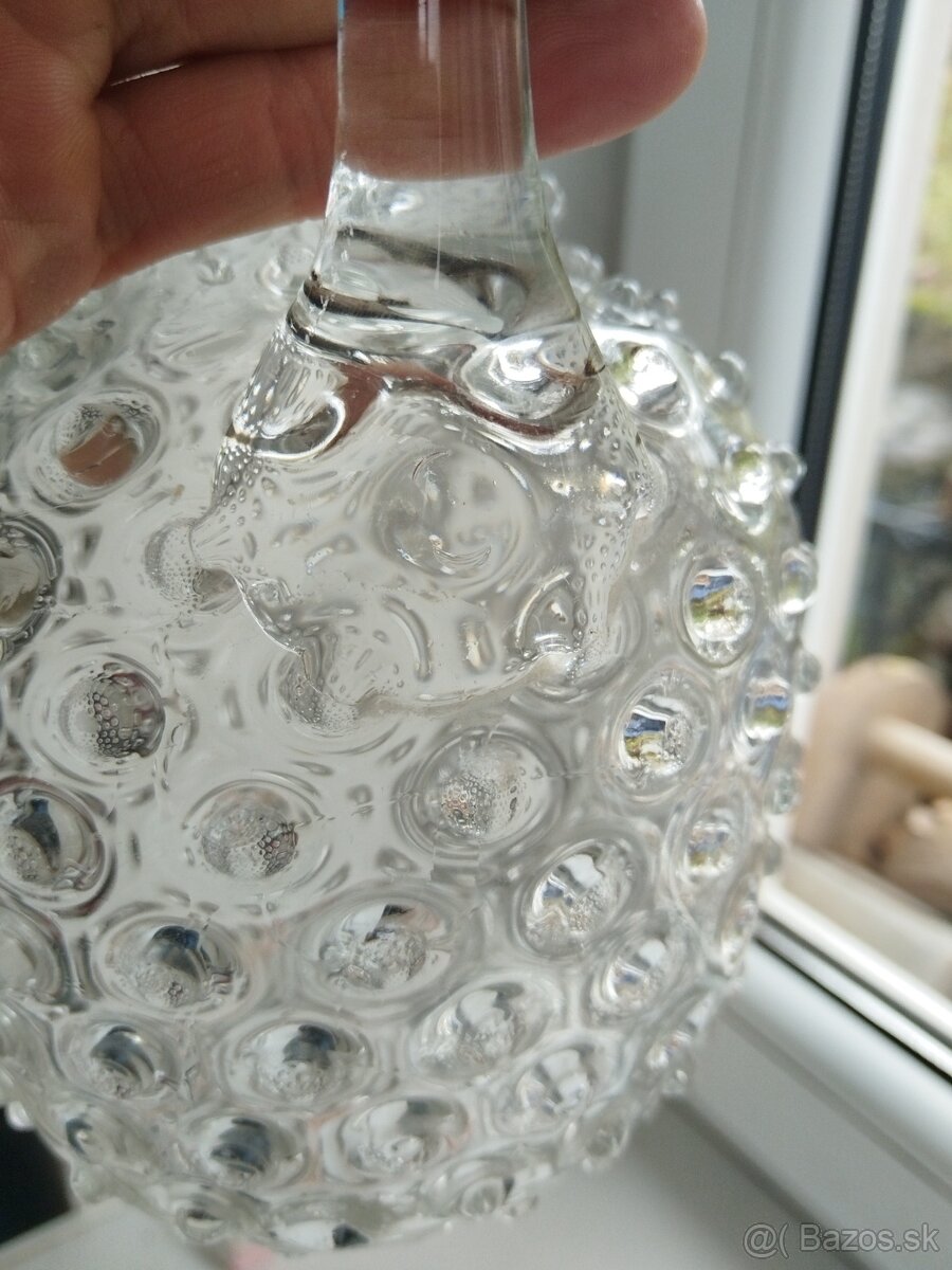 Starožitný sklený džbán - 7