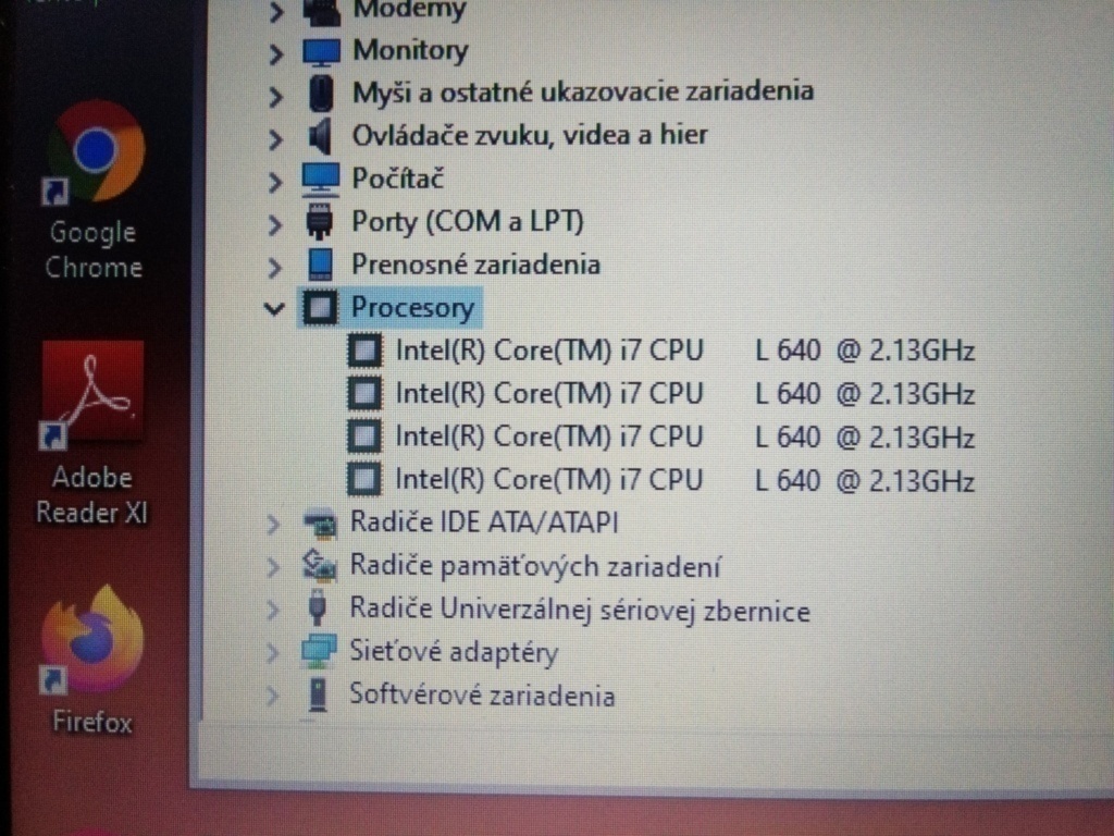 predám HP elitebook 2540p ,Intel® Core™ i7 ,4gb ram ,ssd - 7