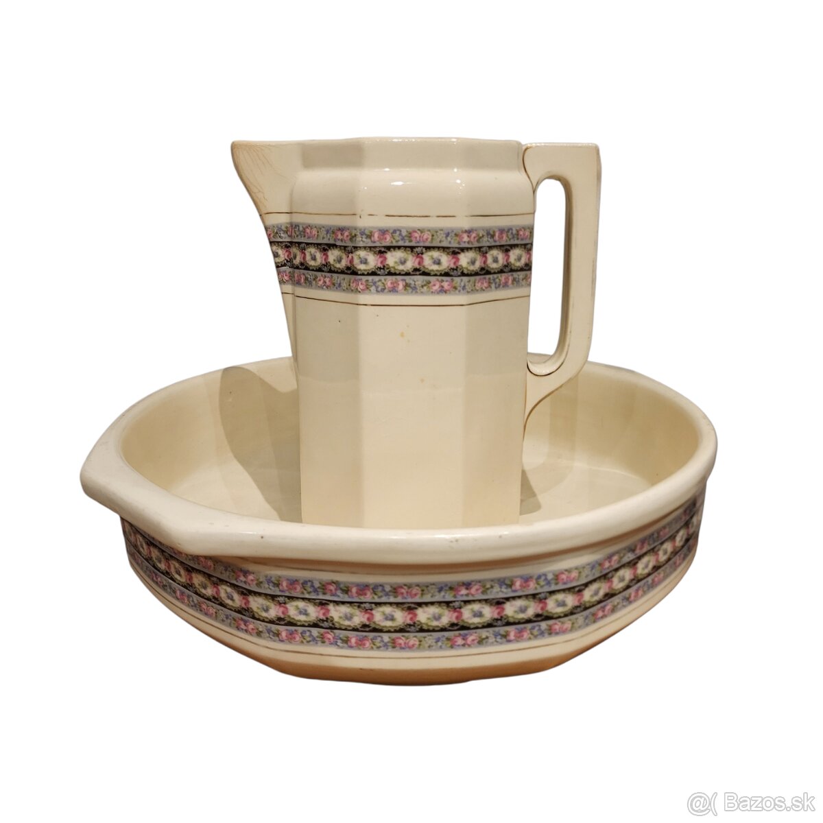 Umývacia misa s džbánom - 7