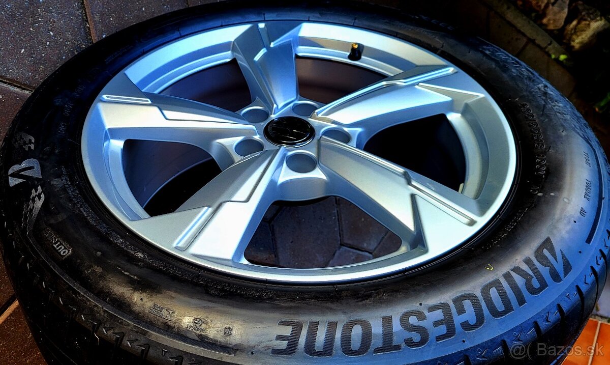 alu R18 5x112 orig. Audi, pneu 235/55, / + Seat, Škoda, VW - 7