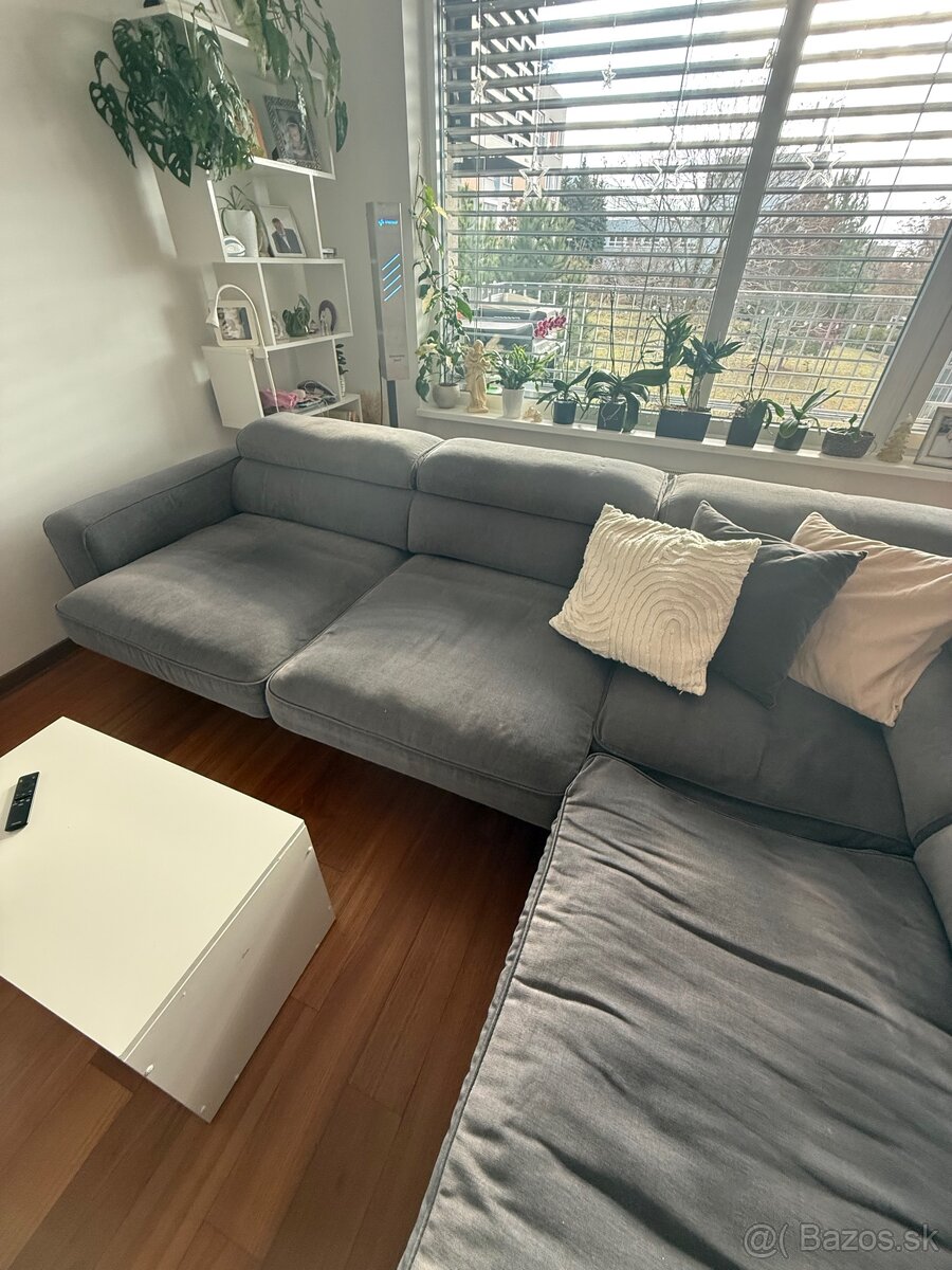 Sedačka ALPLES antracytová - 7