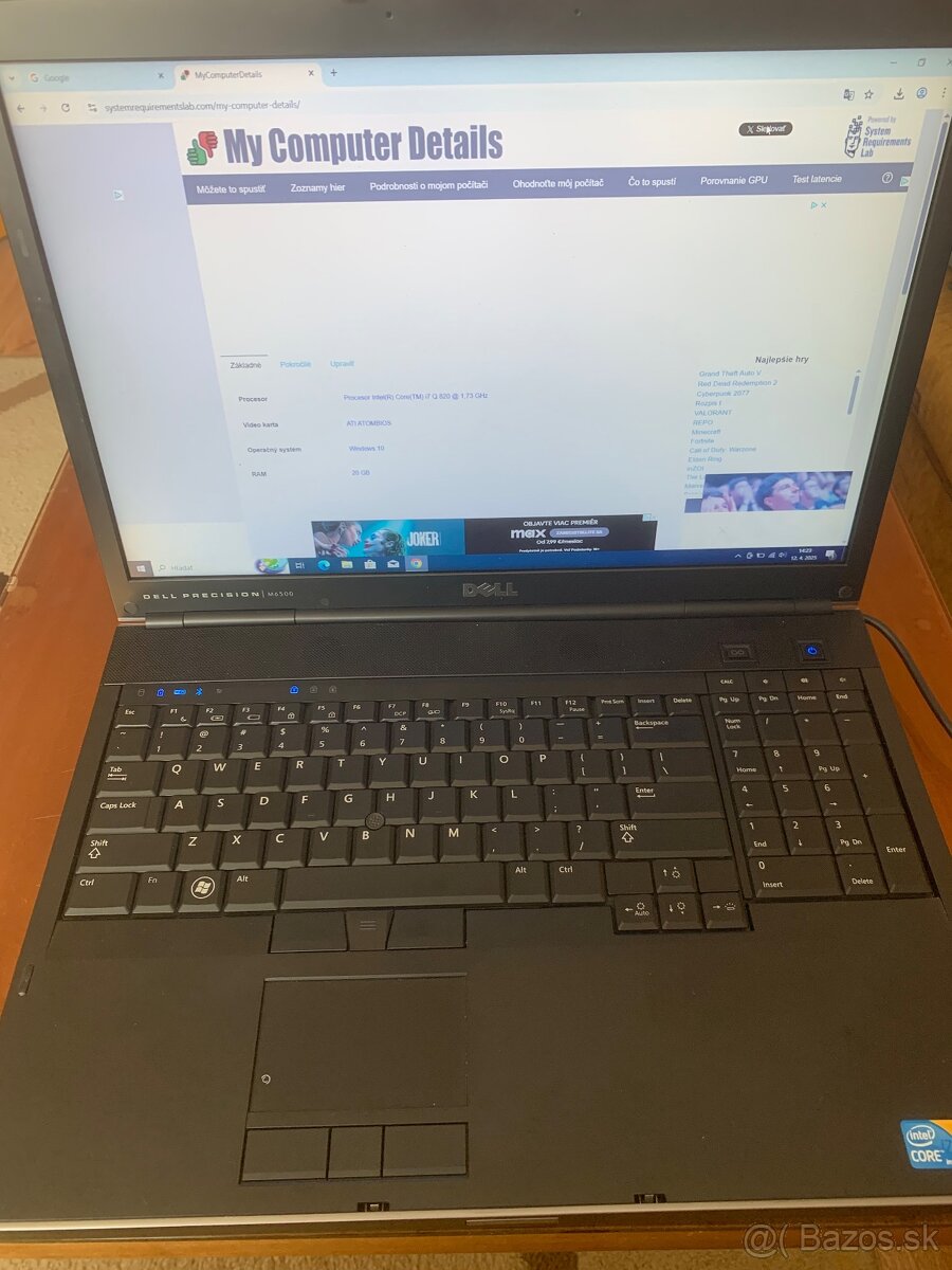 dell precision m6500 17" workstation - 7