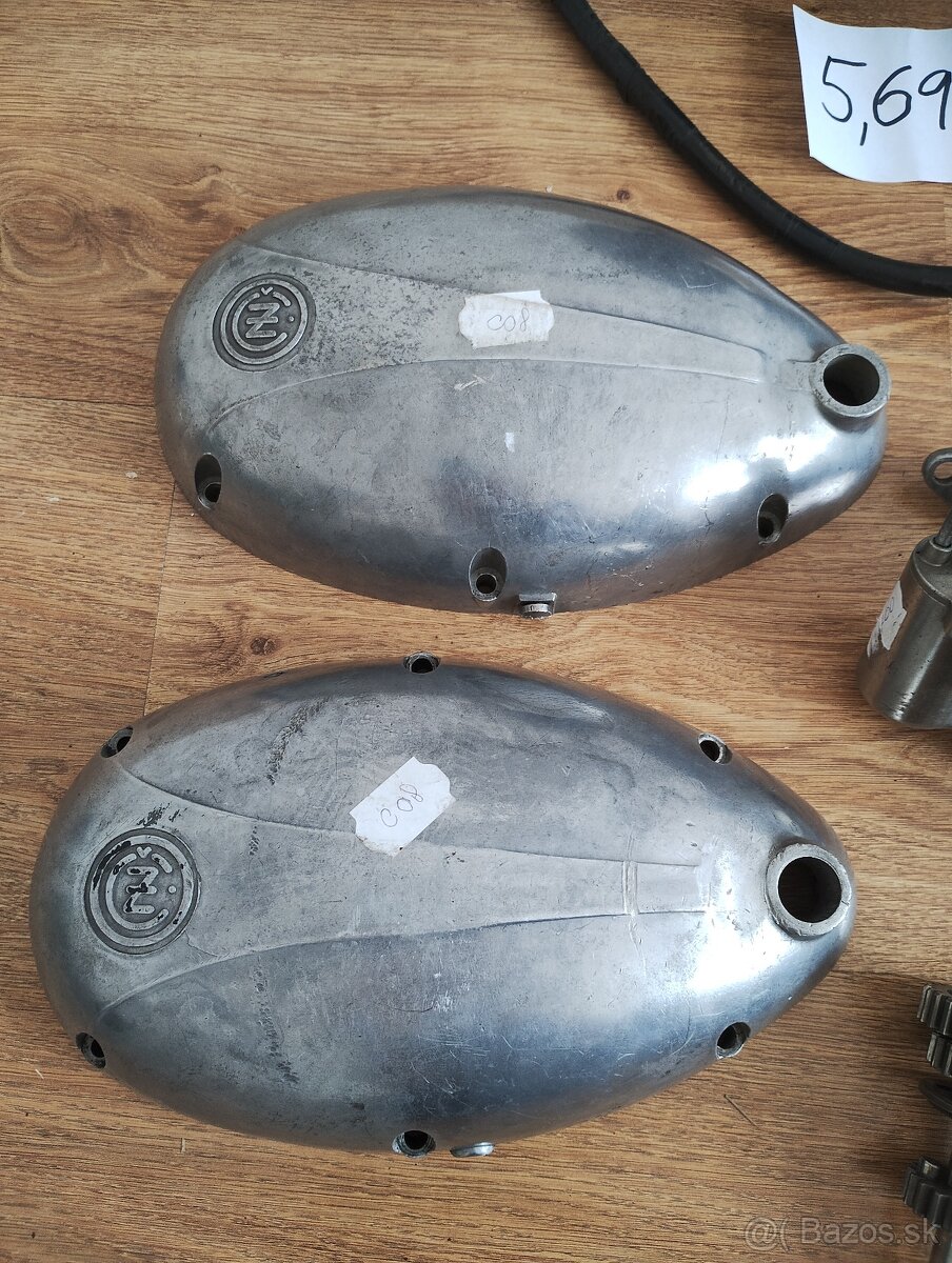 Predám náhradné diely na ČZ 125C a ČZ 150C a ČZ 125/351 - 7