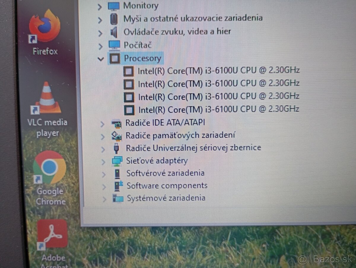 predám Lenovo thinkpad x260 ,Intel(R) Core™i3 , 8gb ram - 7