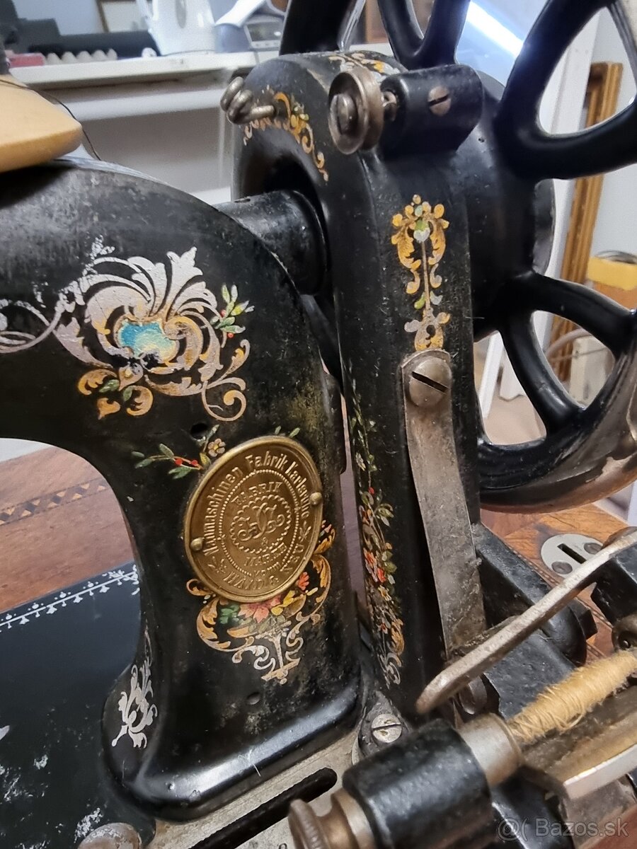 Stary sijaci stroj, singerka - 7