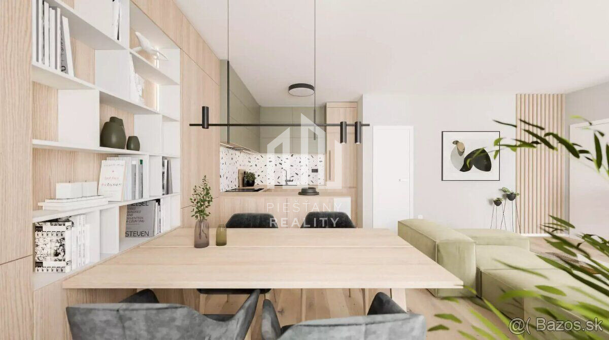 IBA U NÁS 3i byt s predzáhradkou v štandarde 140 m2, klim - 7