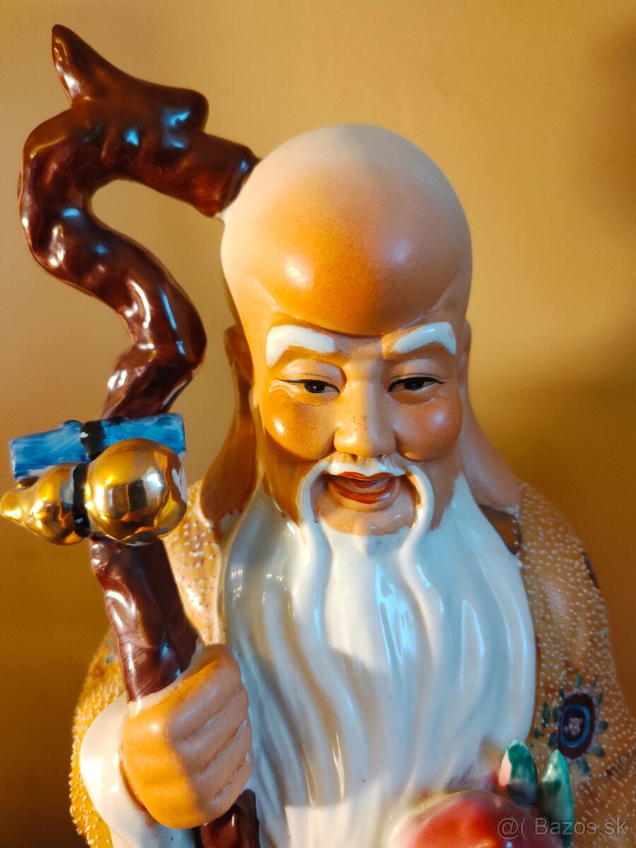 3 čínske sochy porcelán - 7