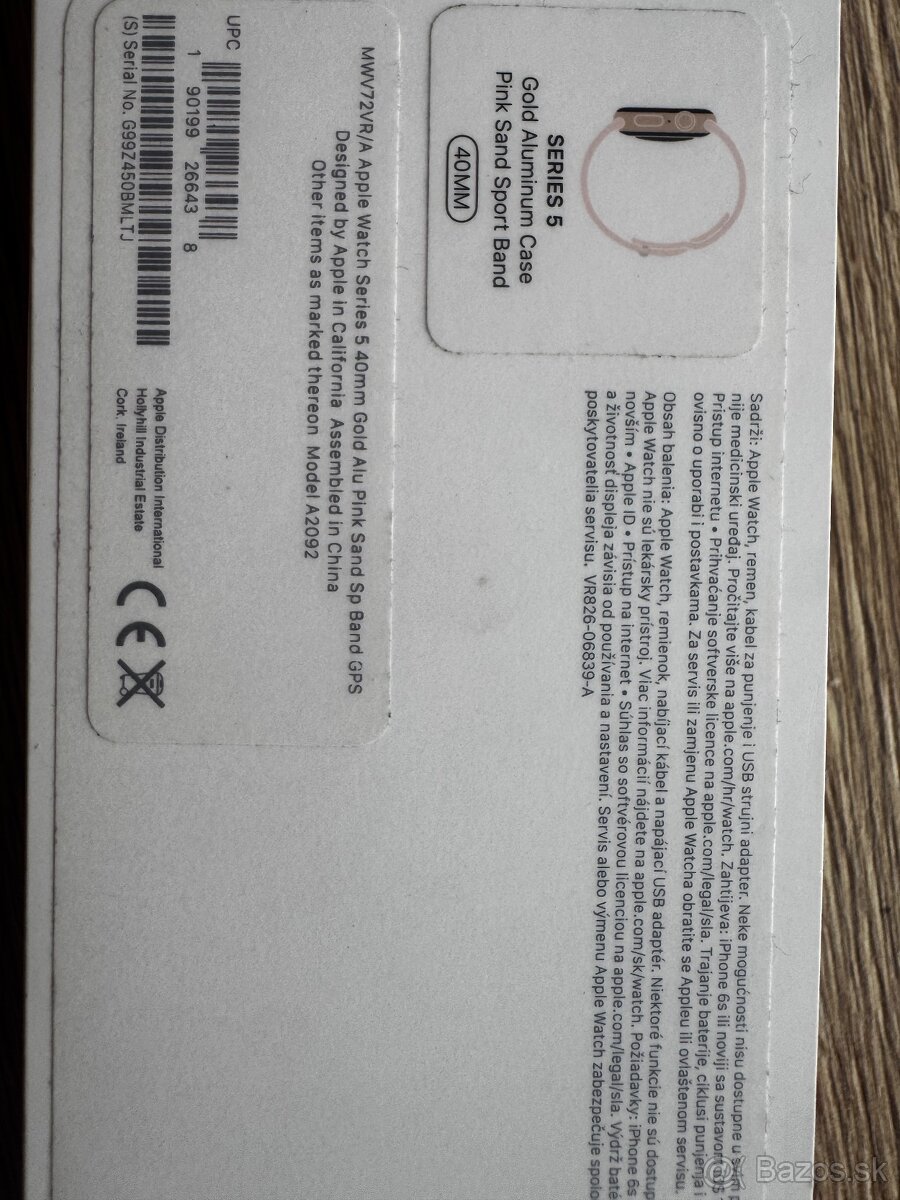 Apple watch 5, 40 mm ružové - 7