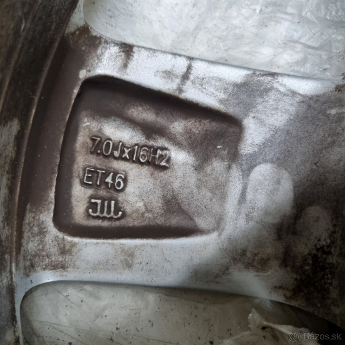 Hliníkové disky 5x100 R16 7J ET46 - 7