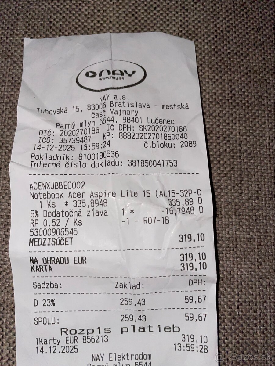 Acer Aspire Lite - 7