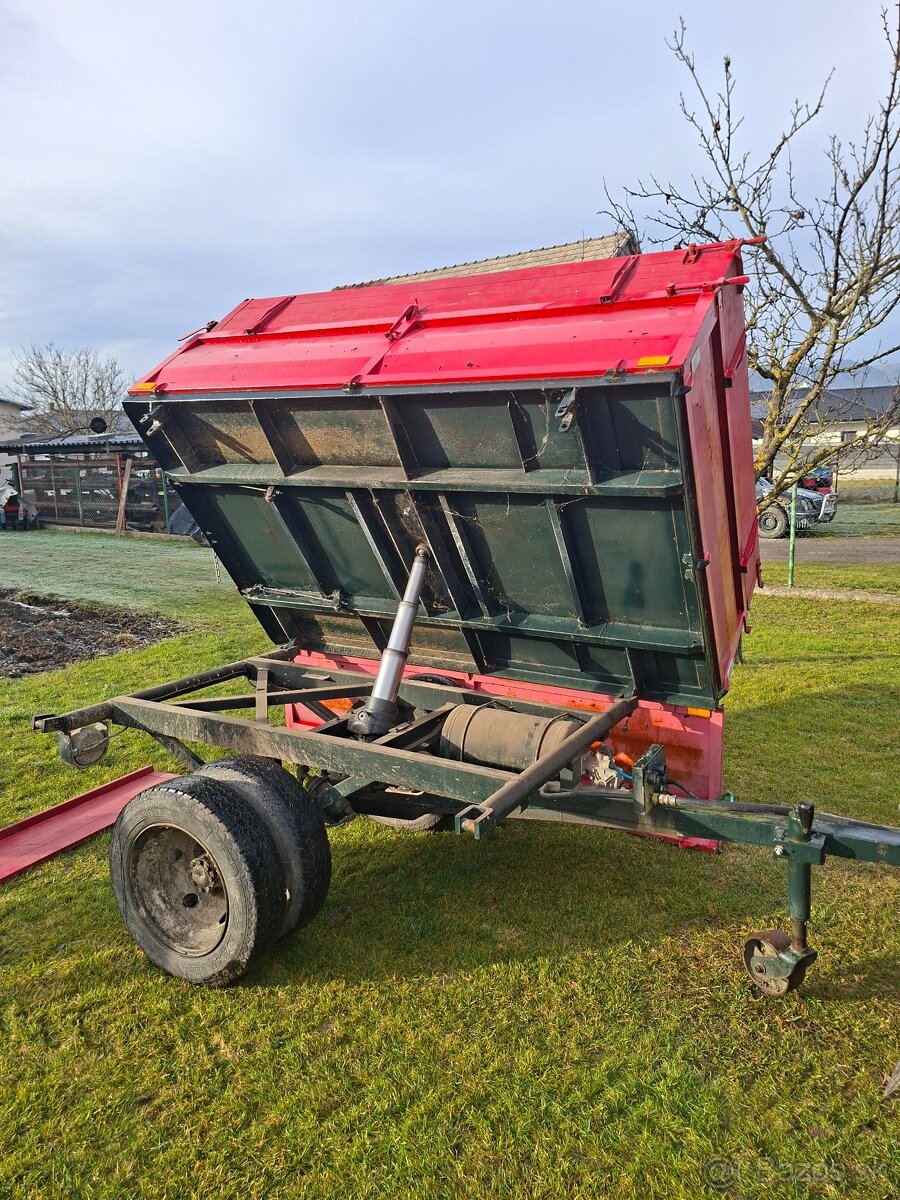 Vlečka/príves za traktor - 7