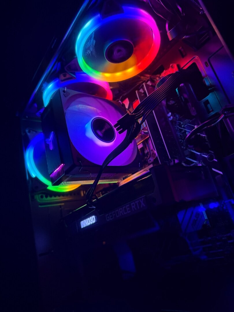 Herný počítač i5-12400F / RTX 3060 Ti / 16GB / 500GB SSD - 7