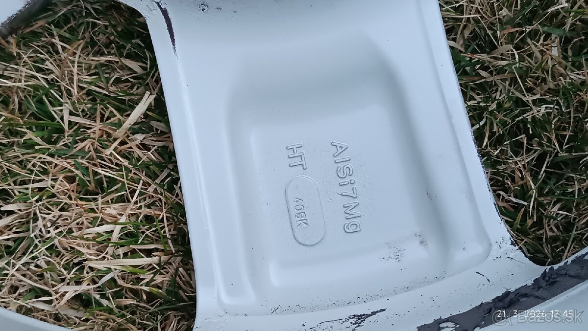 Hliníkové disky 16" - 7