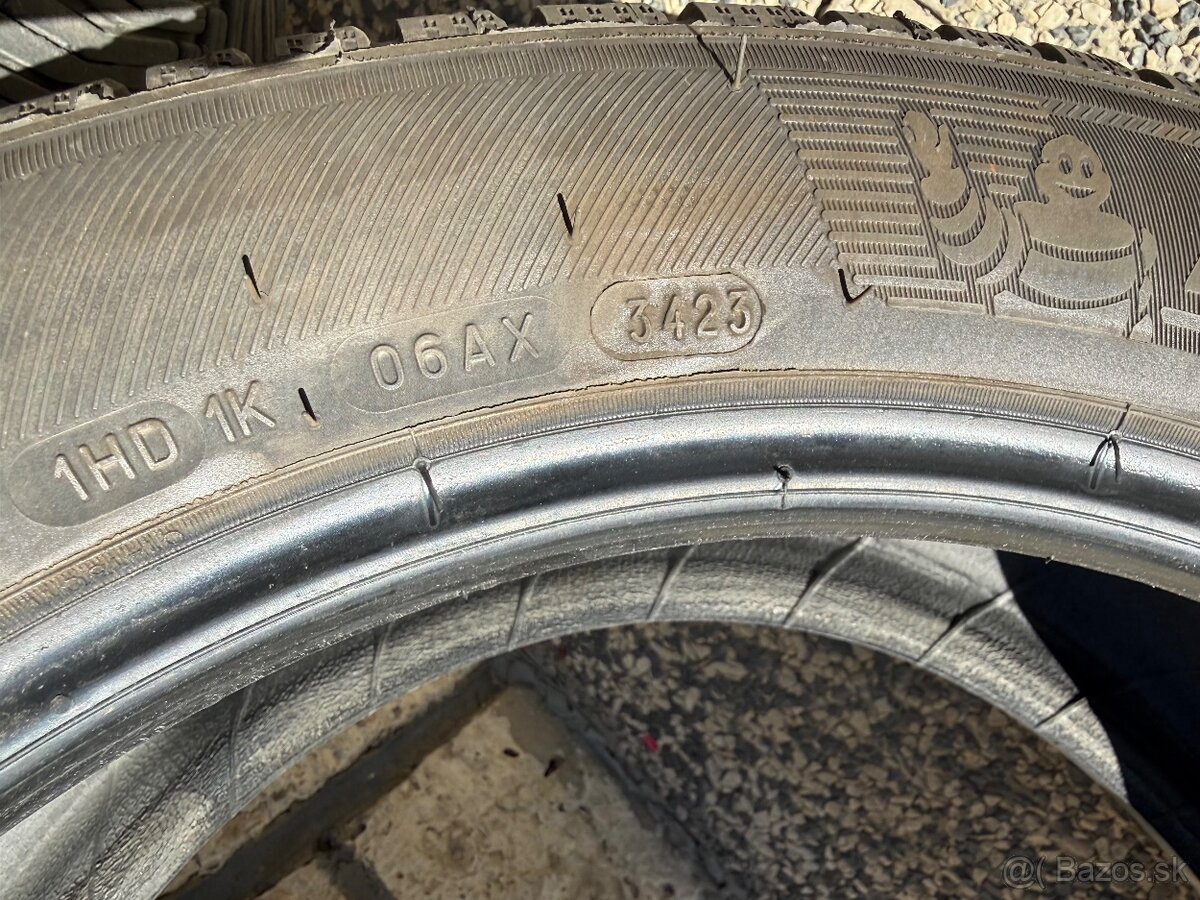 Zimné Michelin + letné Continental 195/55 r16 - 7