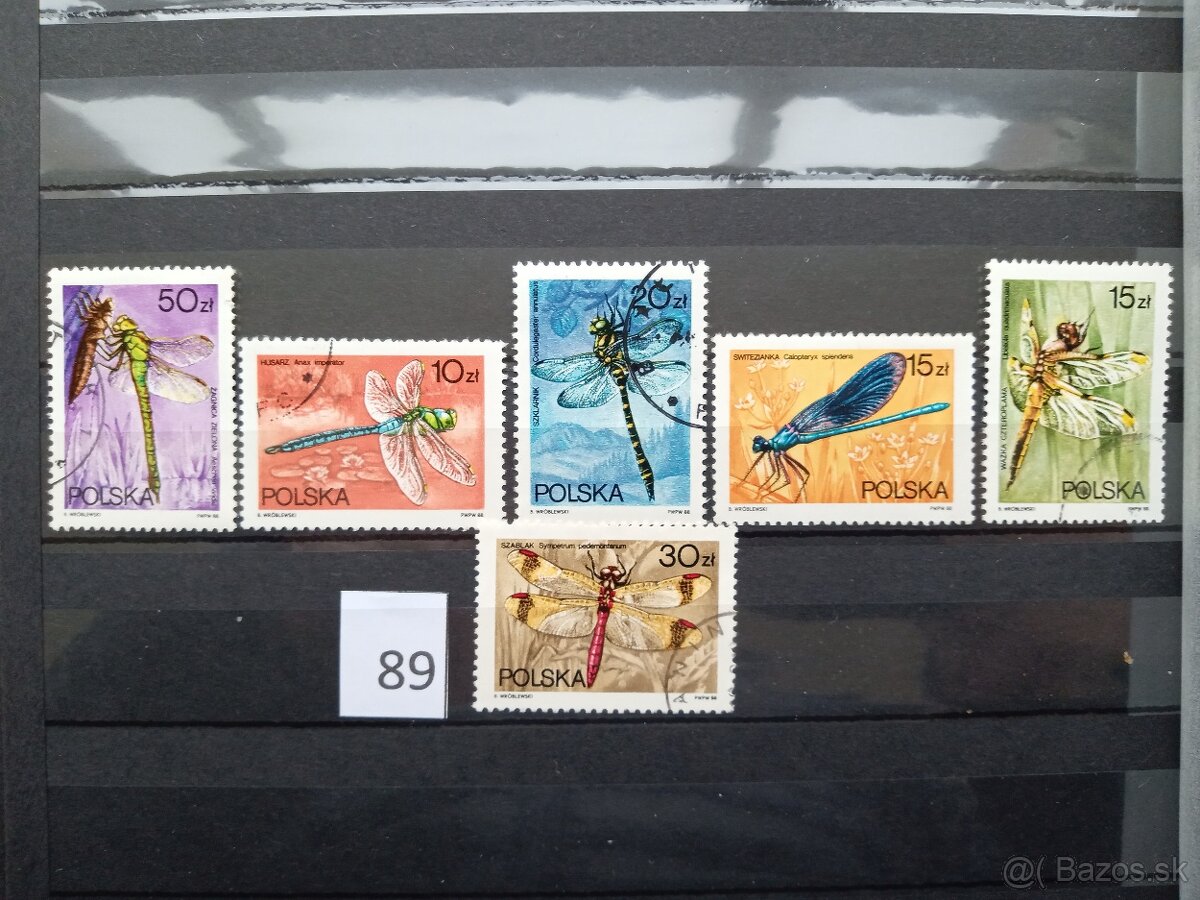 Poštové známky č.441 - EURÓPA II - 19 sérií - 7