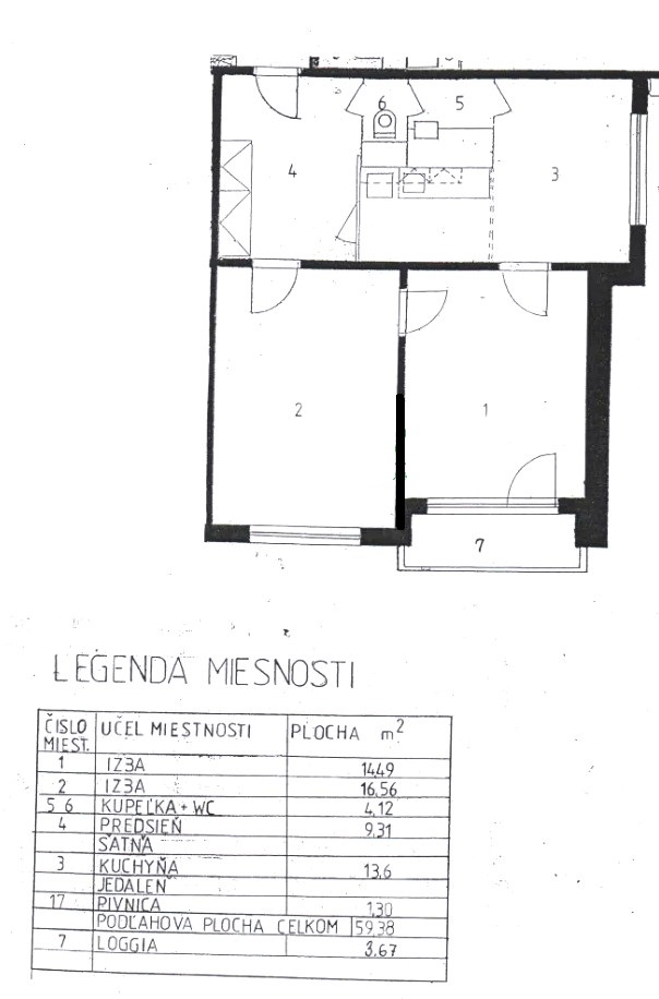 Tradičný 2+1 izbový byt s nádherným prostredím, Čadca - 7