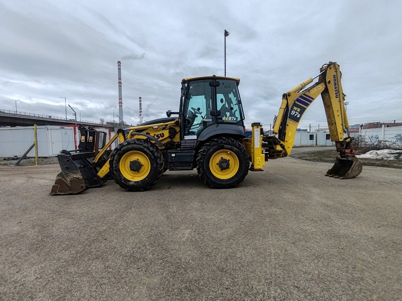 KOMATSU WB97S - 8 - Rýpadlo nakladač - 7
