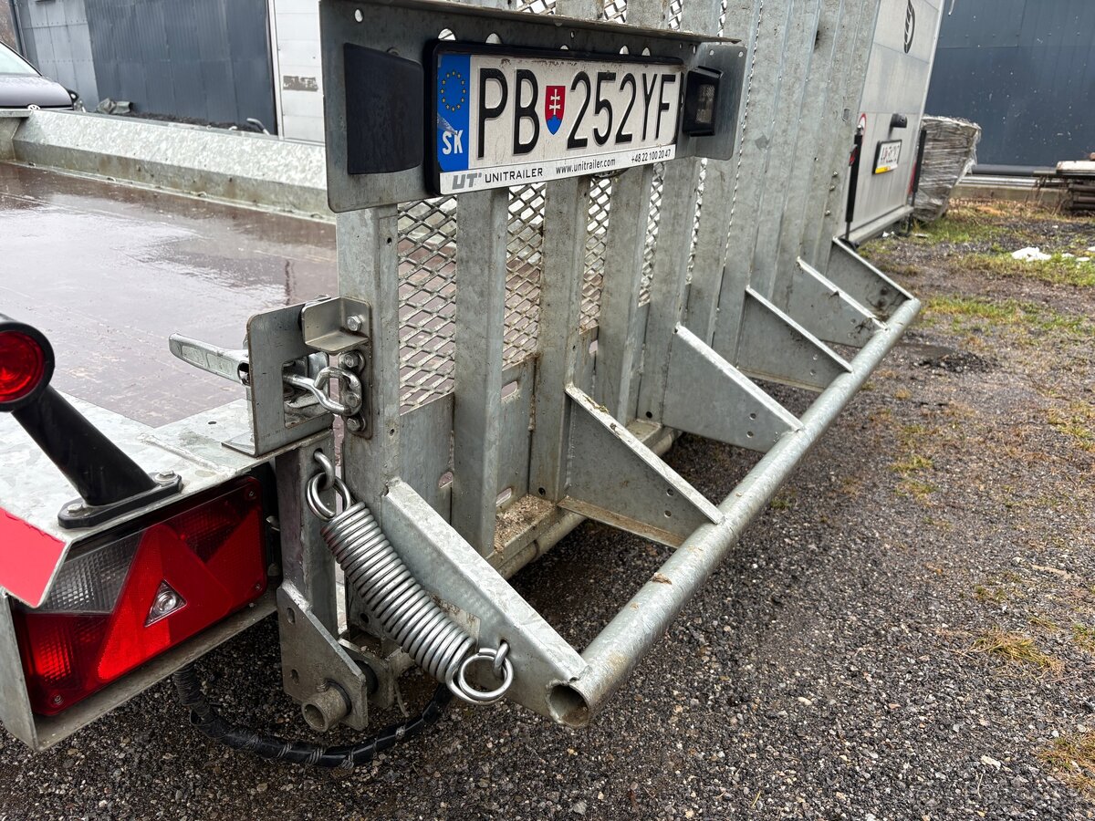 Privesny vozik pre stavebnu techniku do 3500kg TEMARED - 7