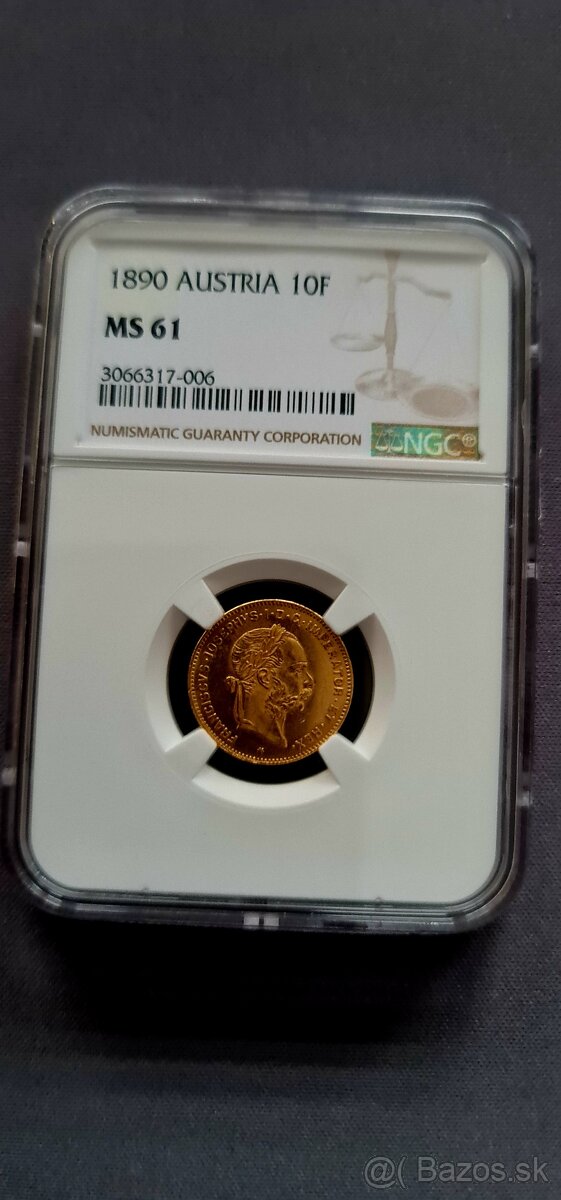 4 Zlatník 1980 / NGC MS61 - 7