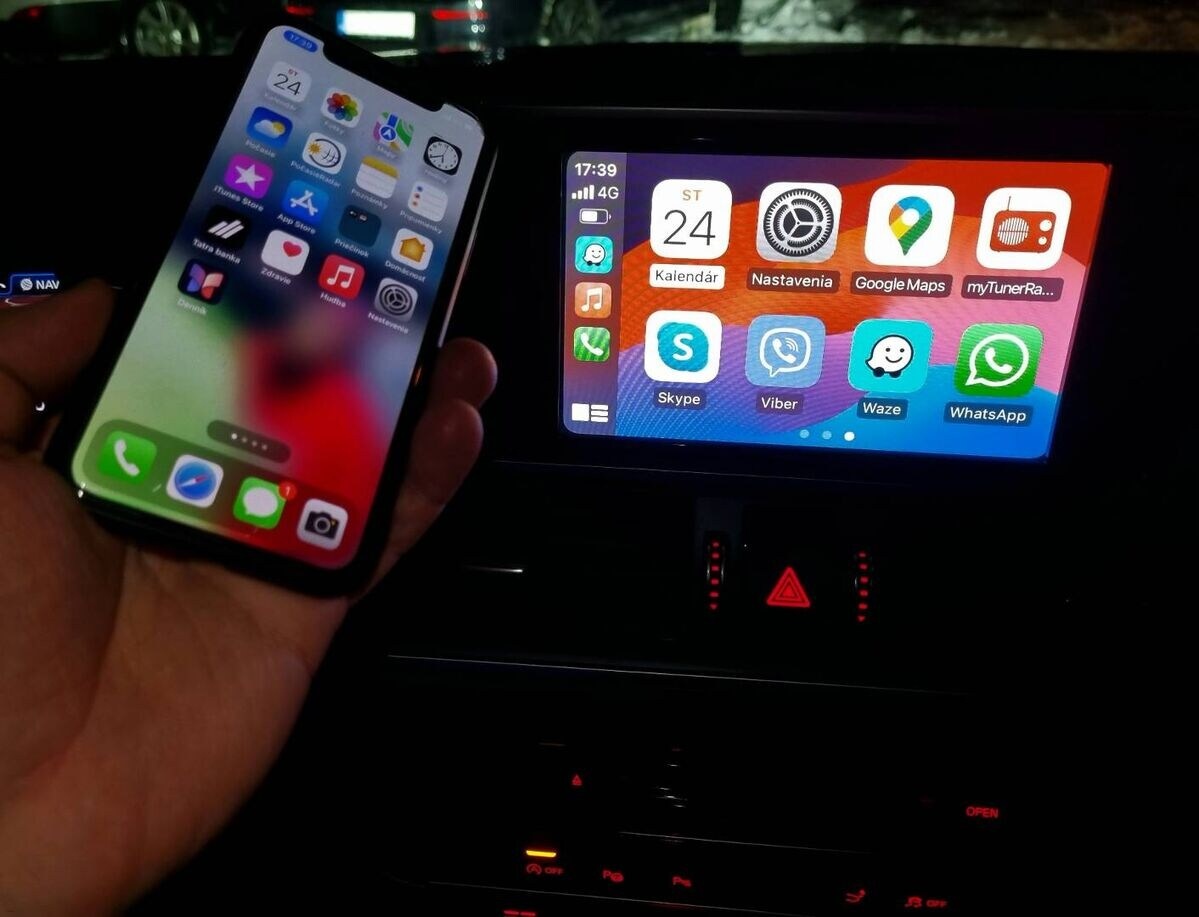 Bezkáblový modul pre APPLE CAR PLAY / ANDROID AUTO - 7