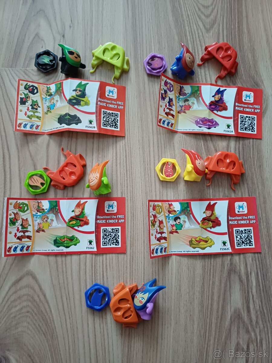 Kinder figurky 3 - 7