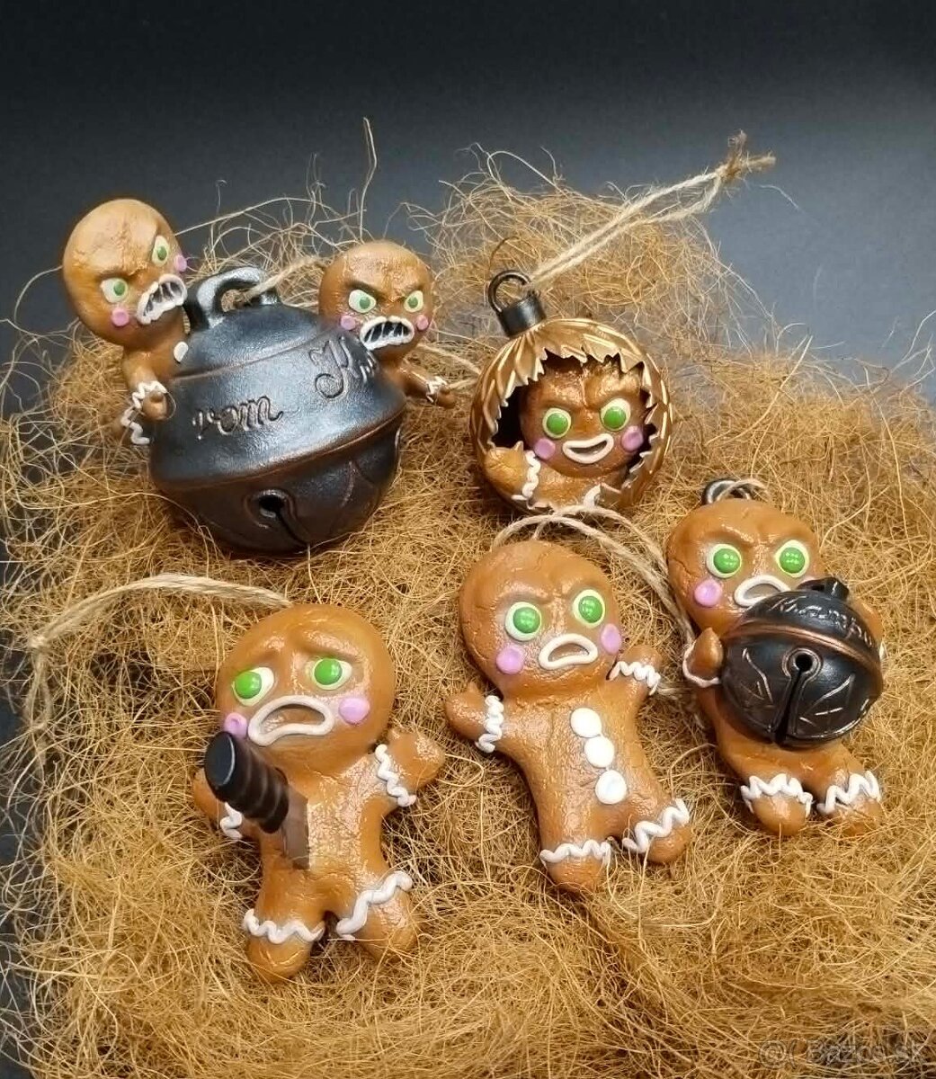 Krampus :Sada ozdôb - 7