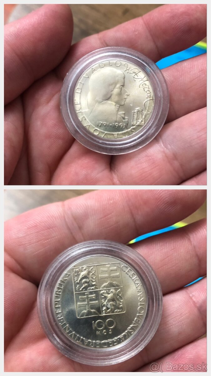 Strieborne mince (PROOF 1991-1993) - 7