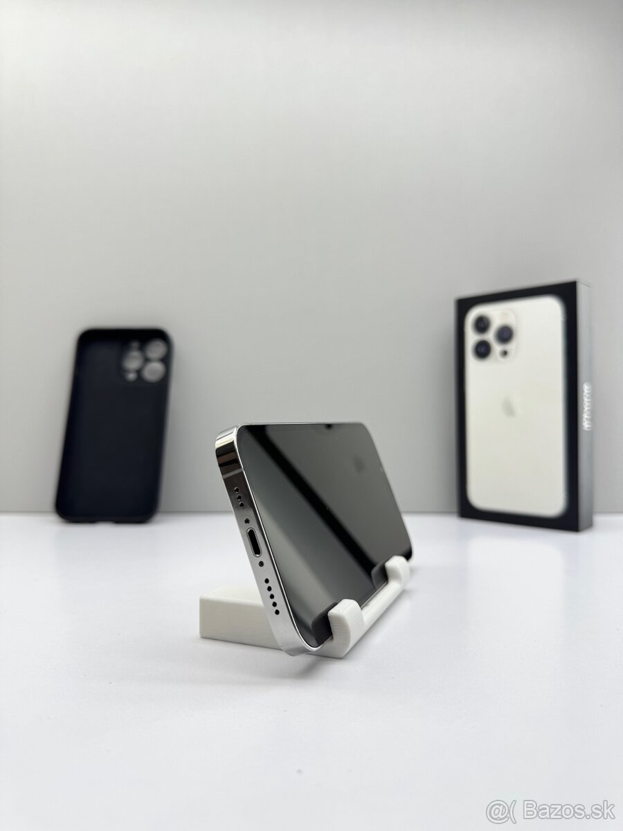iPhone 13 PRO 128GB SILVER NOVÁ BATÉRIA - 7
