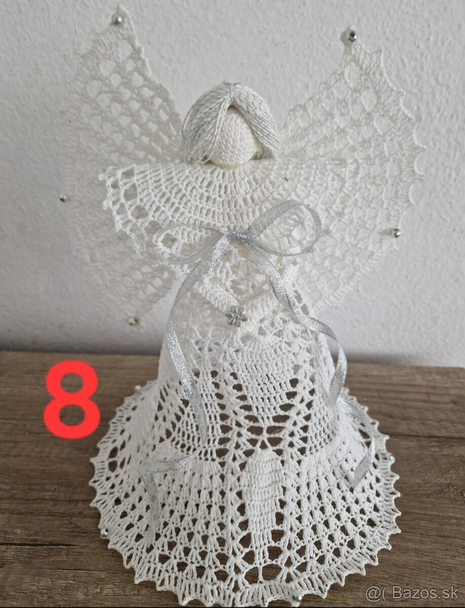ANJELI- nové druhy, háčkovaný, zlavnene - 7