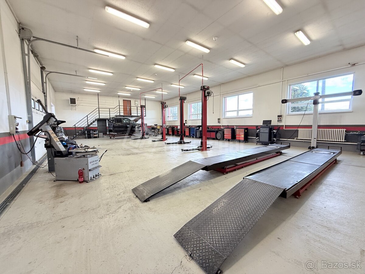 Zabehnutý autoservis s veľkorysým pozemkom a veľkým … - 7
