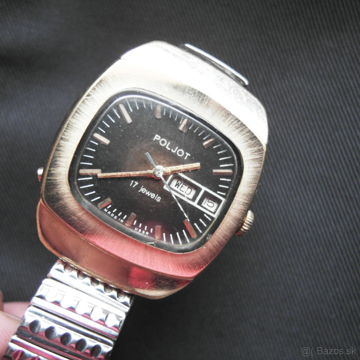 Náramkové hodinky Poljot ručička - 7