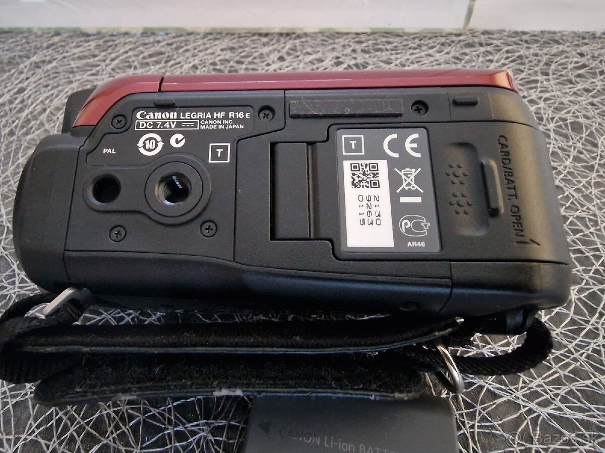 Mini kamera Canon HD. SD. Funkčná. - 7