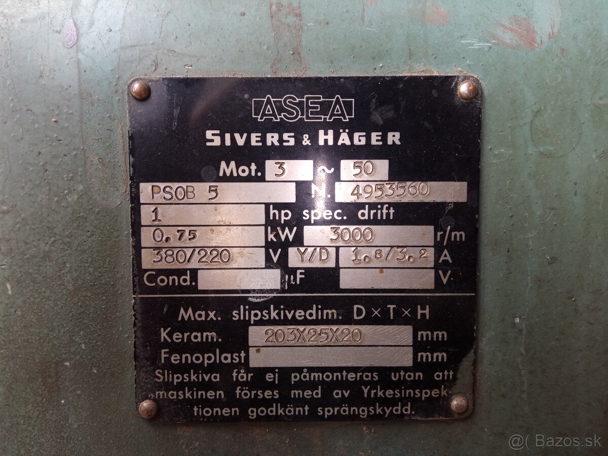 Brúska na brúsne pásy - 7