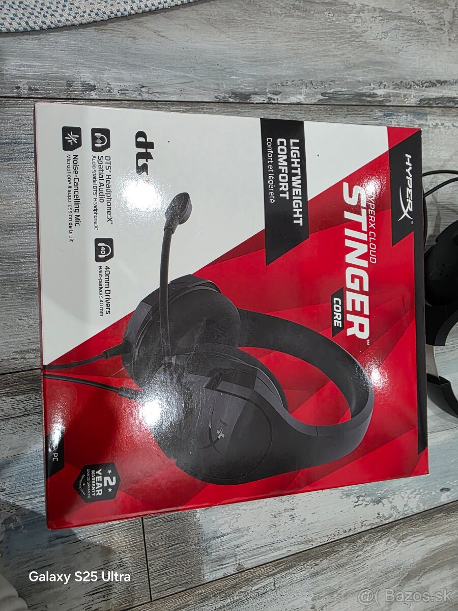Hyperx cloud stinger Wirelles herný headset Herné Slúchadlo - 7