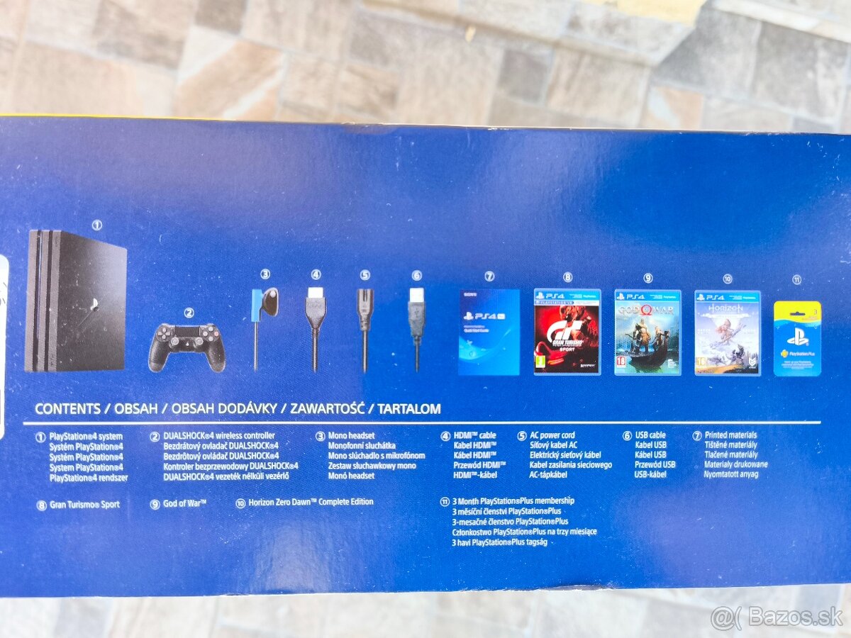 PS4 Pro 1TB - 7
