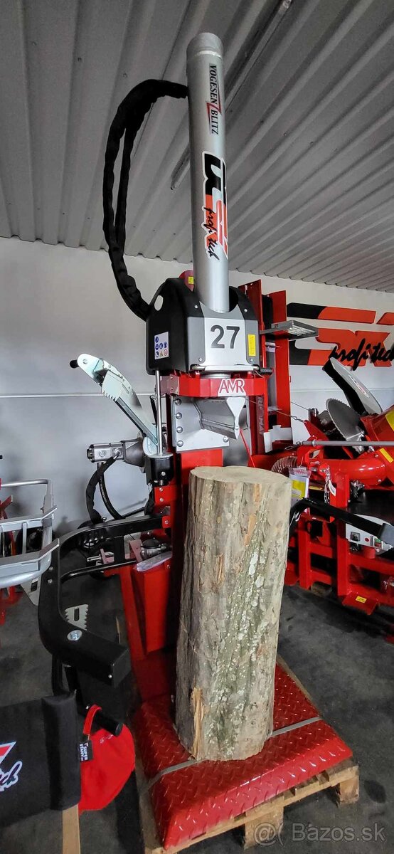 AMR štiepačka 27t VPE27 - PTO + El. 6,6kW 400V - 7