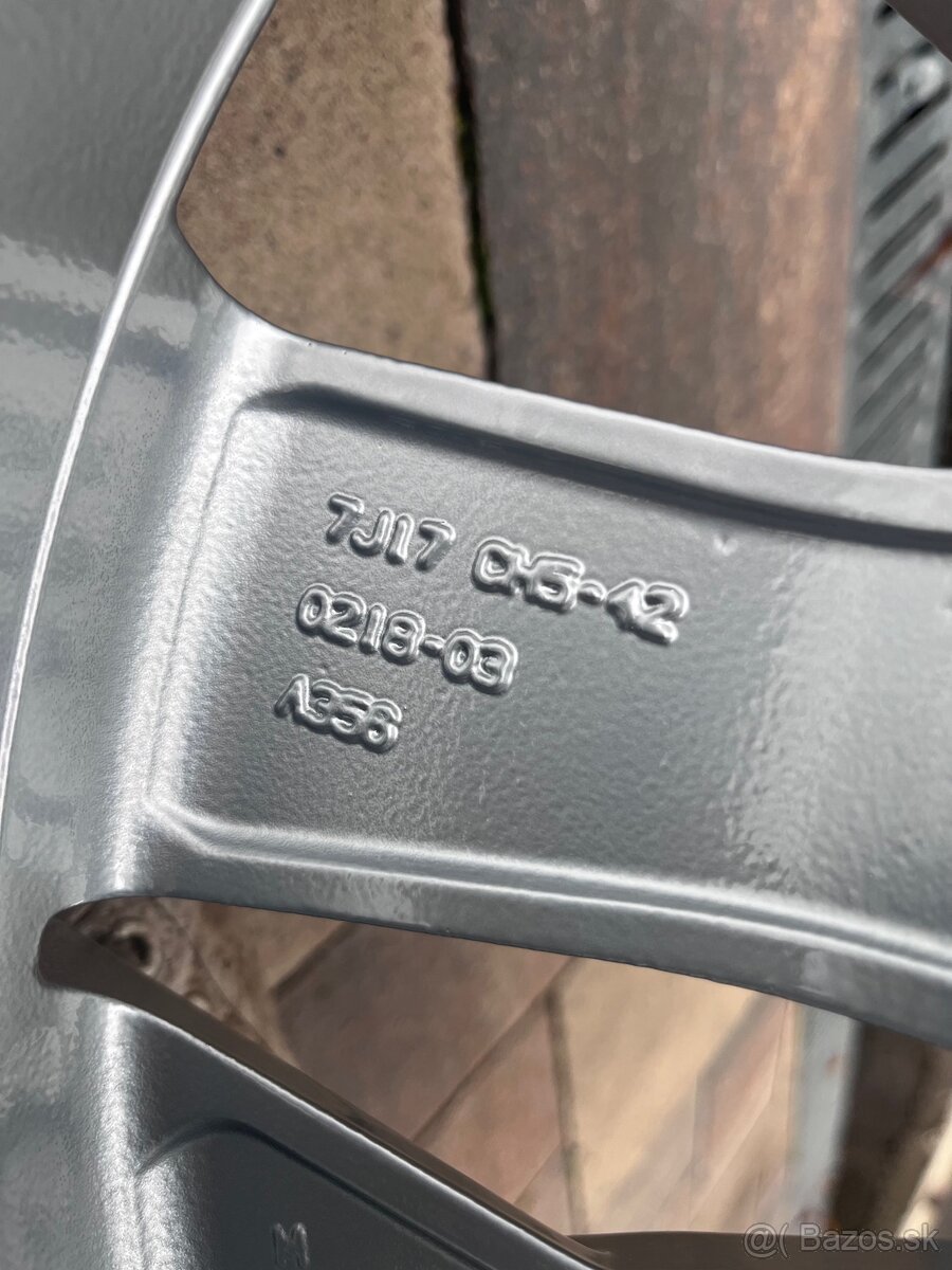 Orig. hliníkové disky Peugeot R17, 5x108 - 7