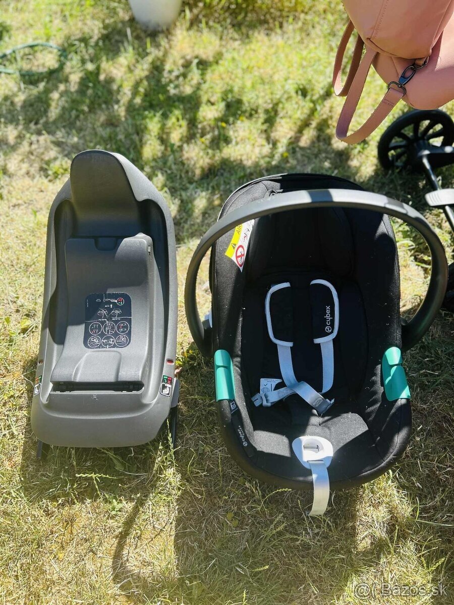 Anex e-type dvojkombinácia plus cybex vajíčko+isofix+adaptér - 7
