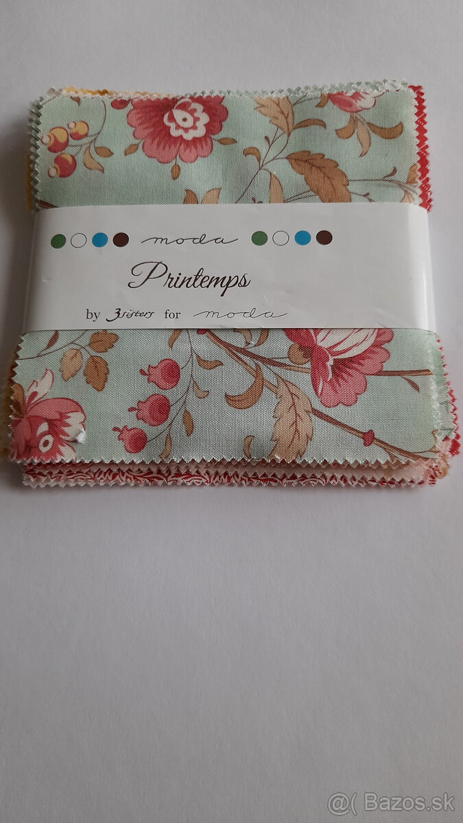 Patchwork- americké dizajnové látky - 7