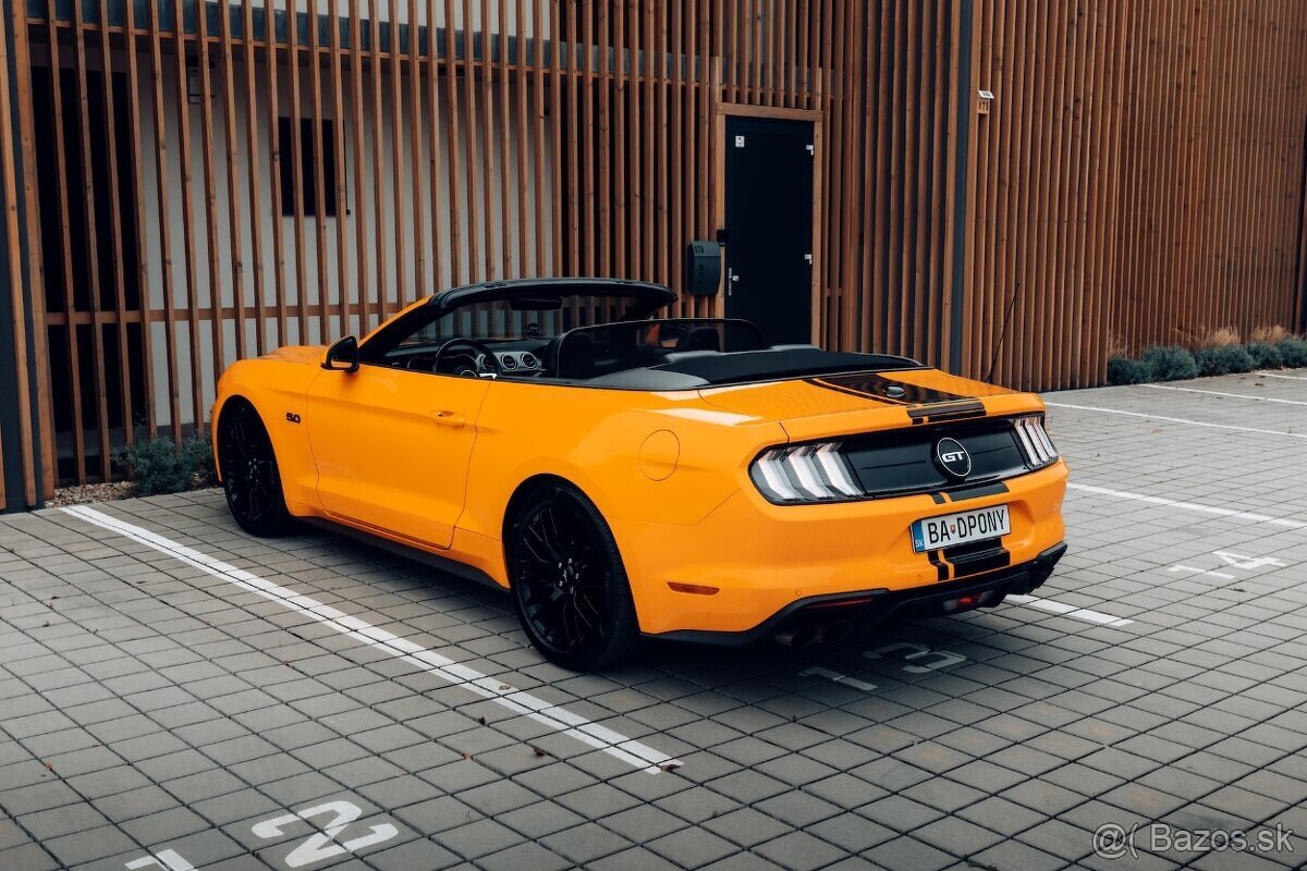 Predám NEBURANY Ford Mustang 5.0 Ti-VCT V8 GT Cabrio - 7