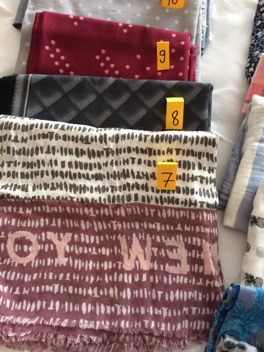 Šatky, šále značky GANT, TOMMY HILFIGER .... - 7