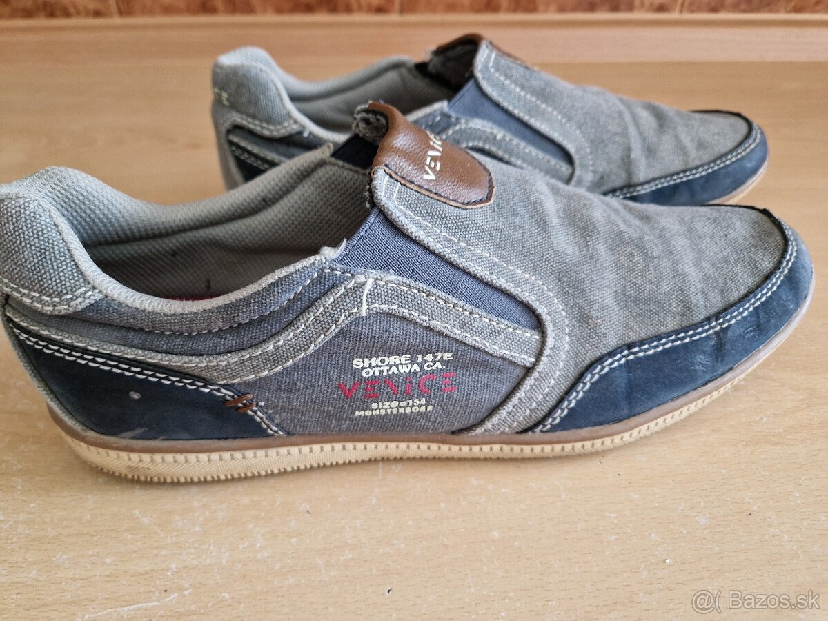 5 ks topánky pánske kožené, dĺžka 29 cm - 7