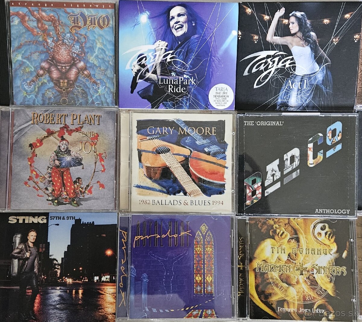 CD predaj: Tarja, Plant, Cream, Page... - 7