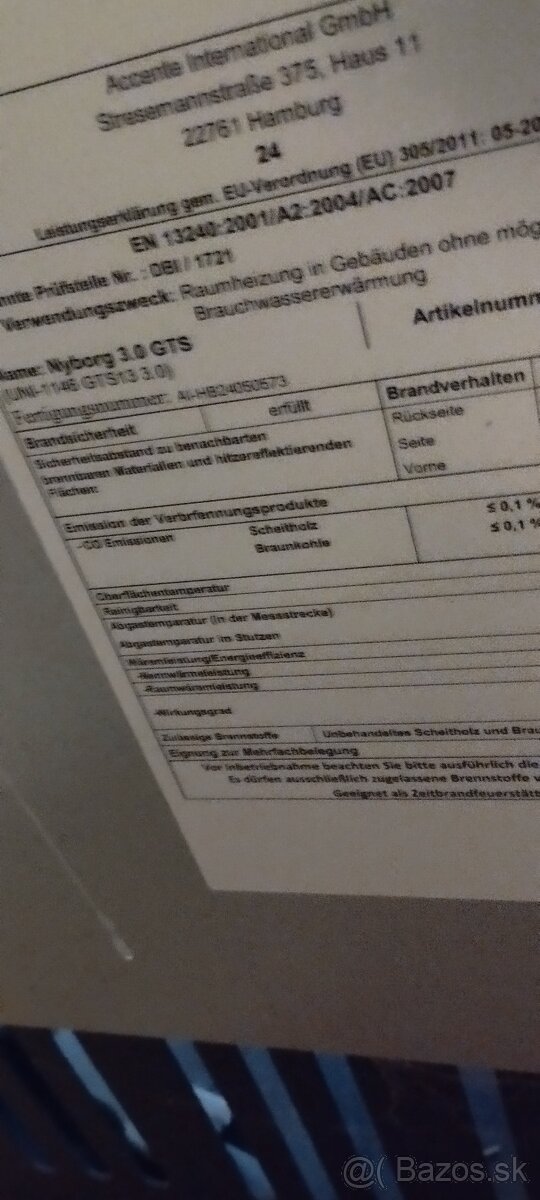 Krbové kachle 7,5 Kw - 7