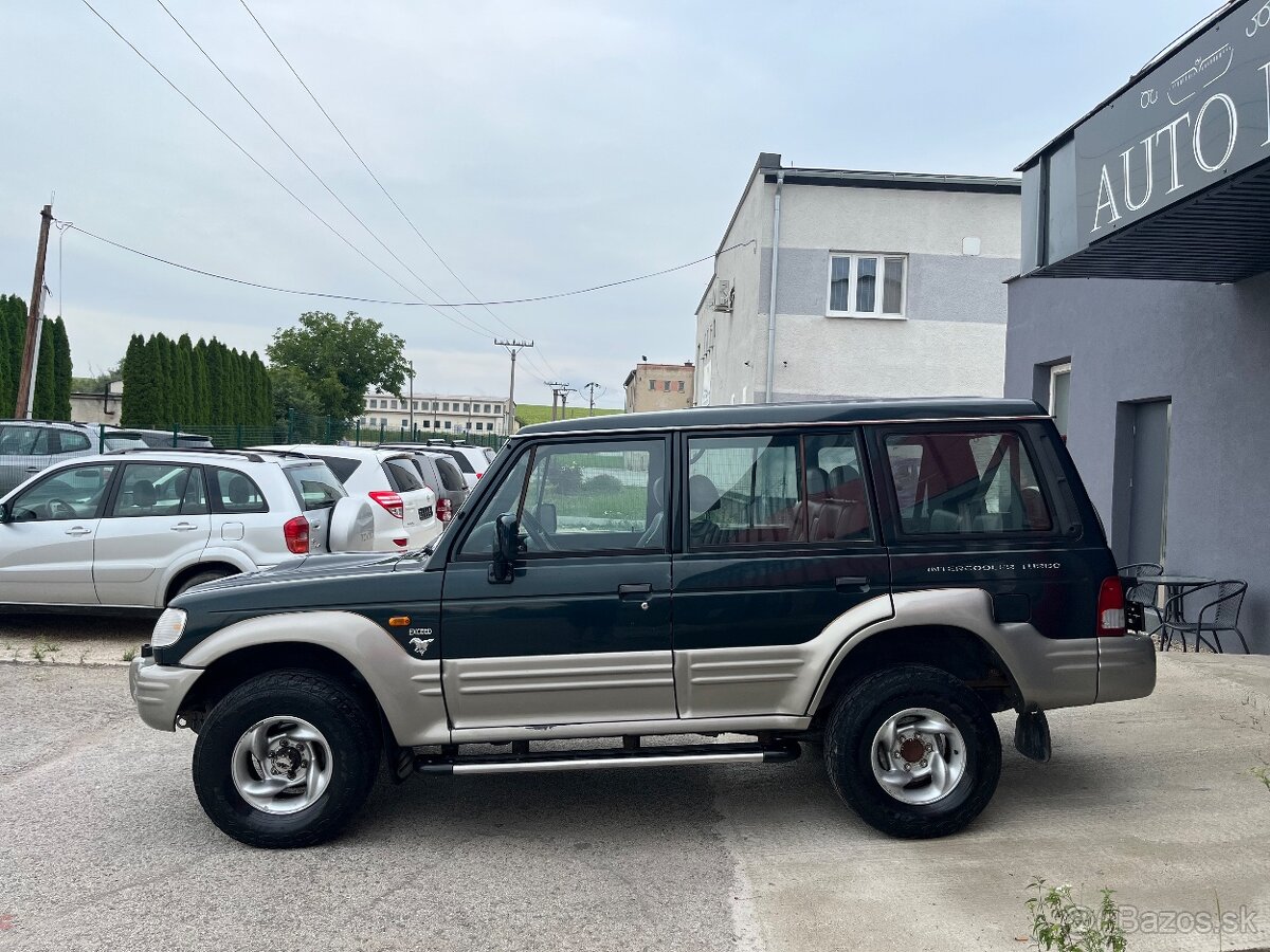 Hyundai Galloper 2.5 TDI 85kW = Ťažne, 7 Miestne = - 7