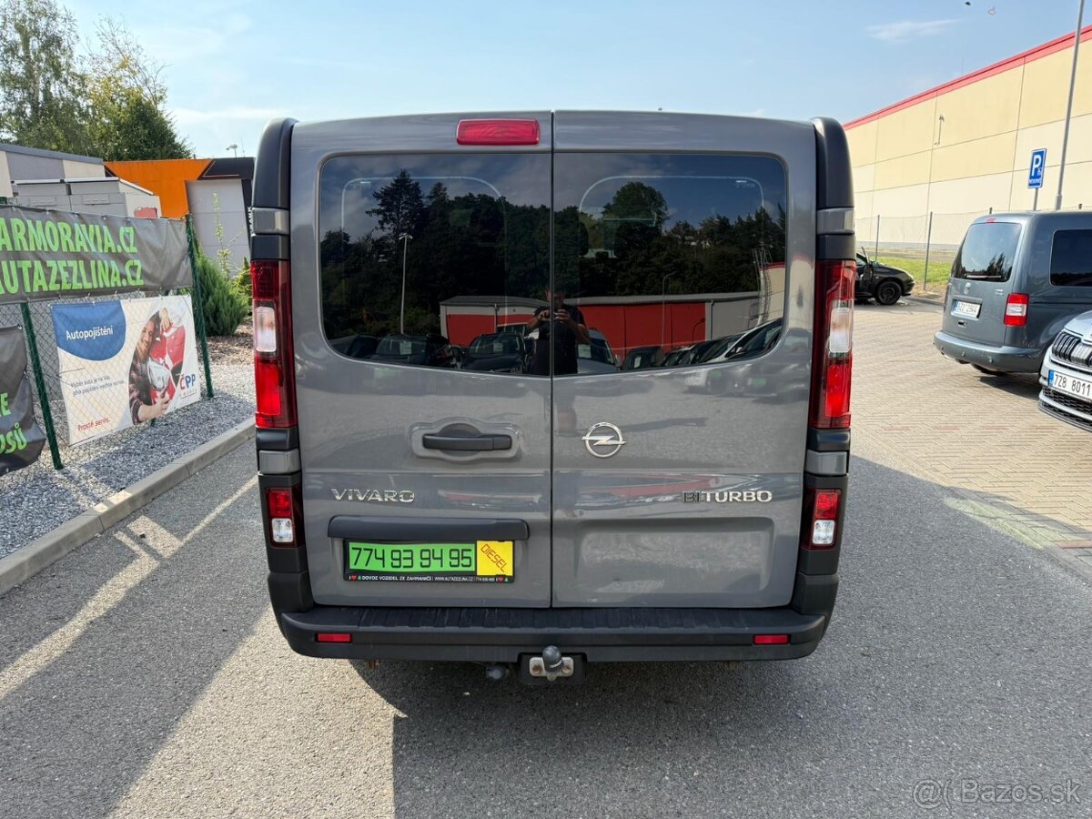 ► OPEL VIVARO 1,6 CDTI BITURBO -92 KW, 9 MÍST, TAŽNÉ ◄ - 7