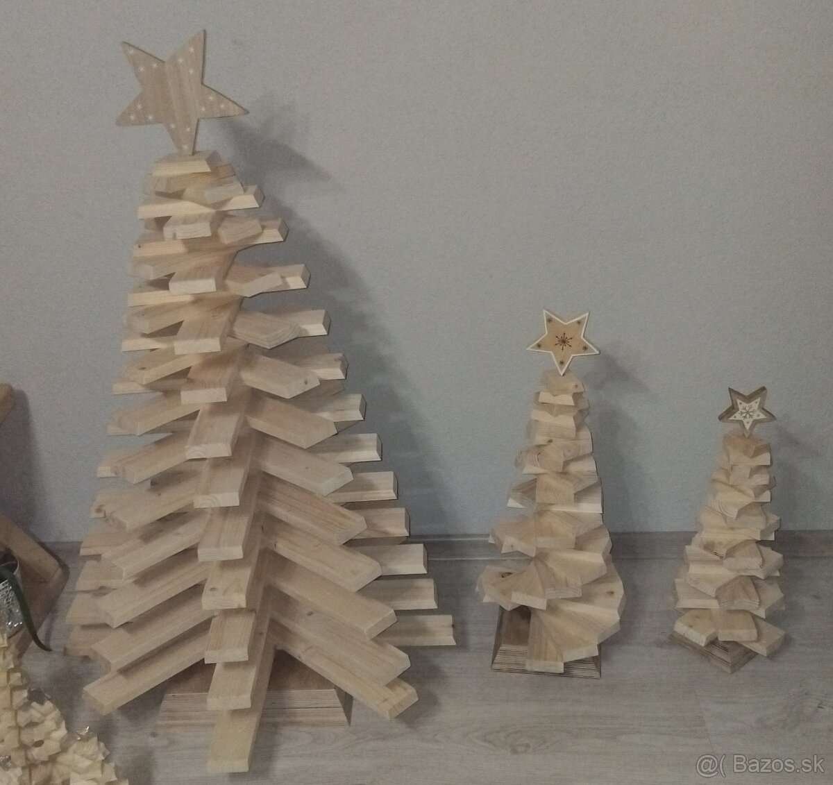 Drevené stromčeky a Betlehemy - 7