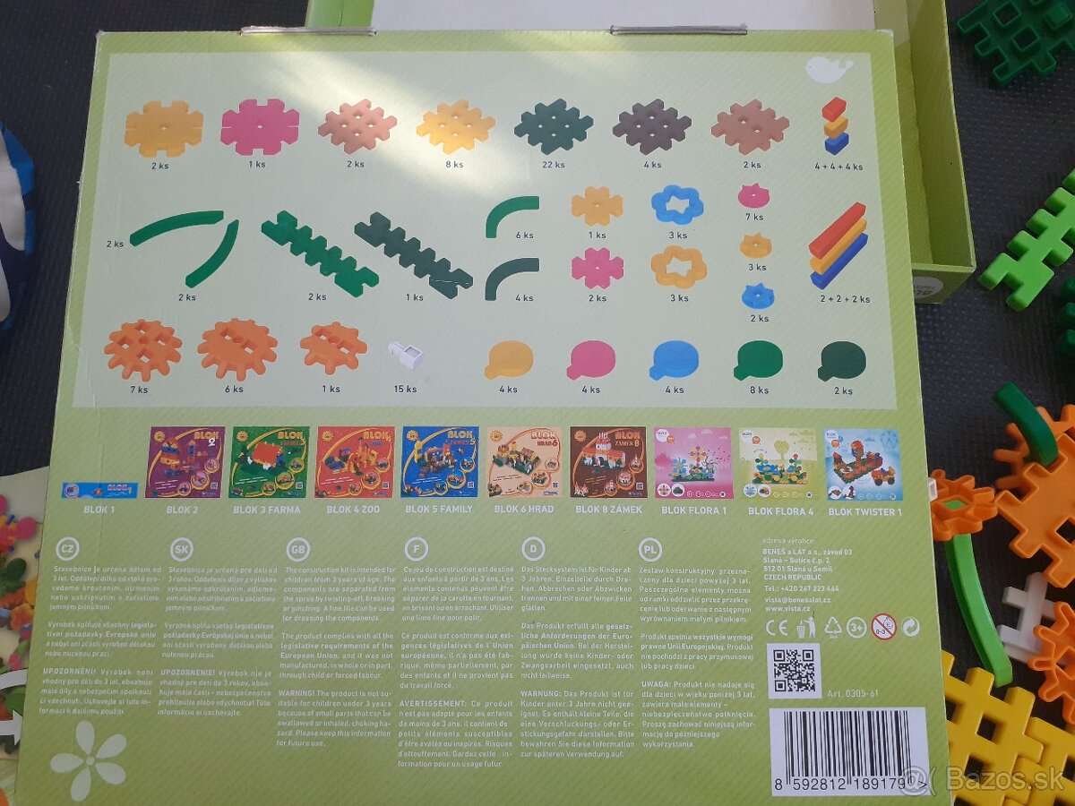 SEVA Blok Twister 2 stavebnica - 7