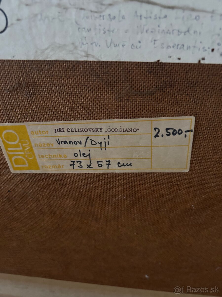 Obraz signovaný viz fota - 7