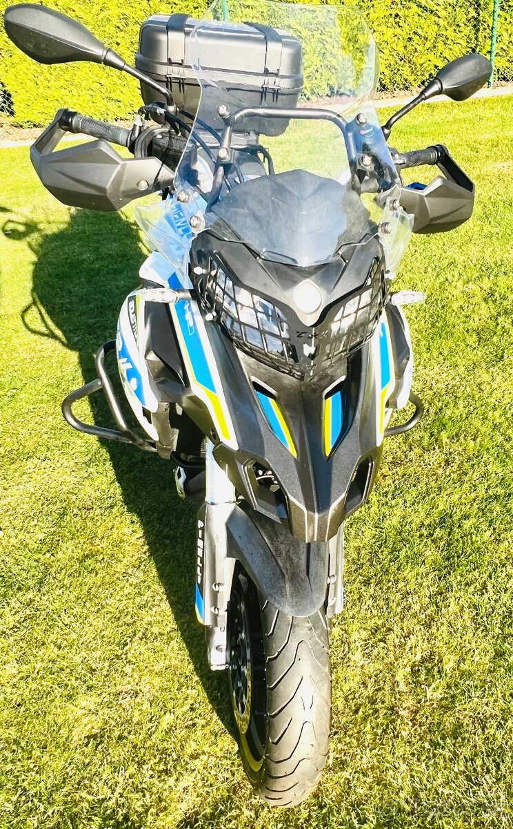 Benelli TRK 502 Traveler 6/2020,4400km,kufr,kryt motoru - 7